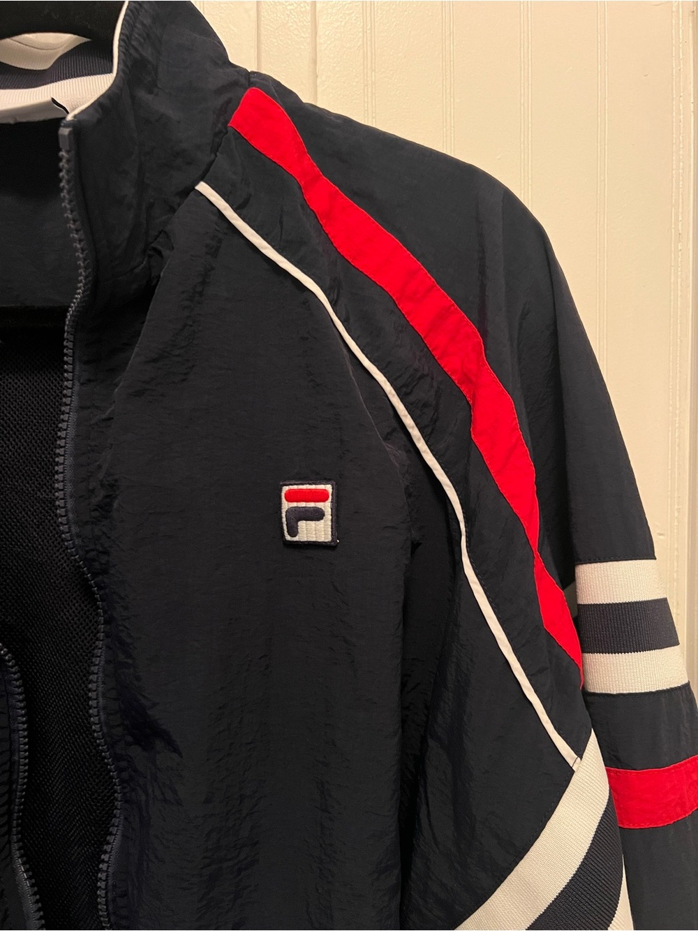 Fila Retro Windbreaker Jacket Size L - Picture 9 of 12